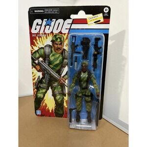 GI Joe Classified Series Sgt Stalker Retro Cardback Action Figure F9225 Hasbro